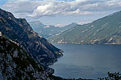 Lago di Garda. Panorama dell'alto lago. 